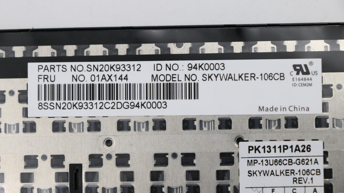 Lenovo Skywalkerkbd,Sk,Cny - 01AX144
