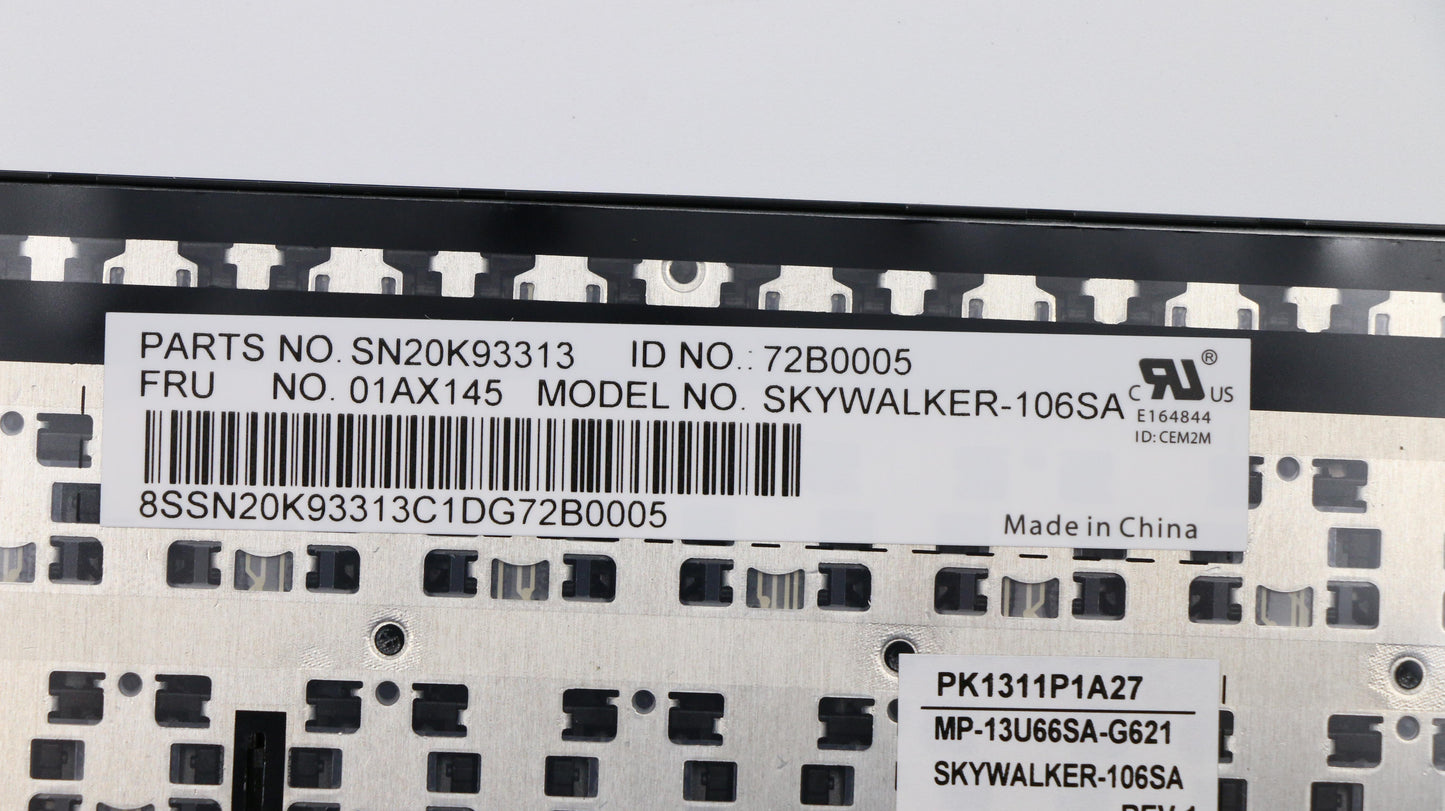 Lenovo Skywalkerkbd,Si,Cny - 01AX145