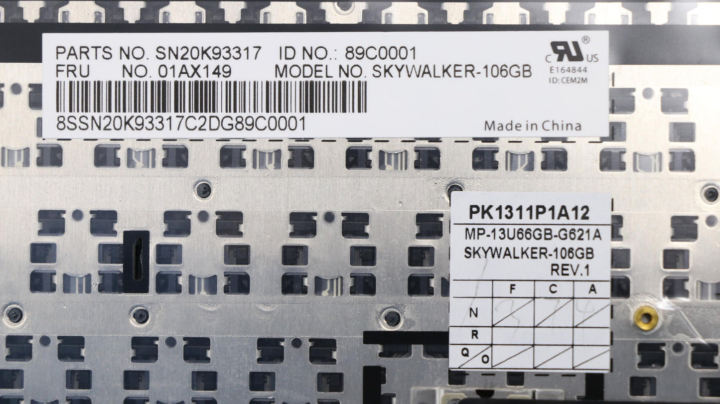 Lenovo Skywalkerkbd,Gb,Cny - 01AX149