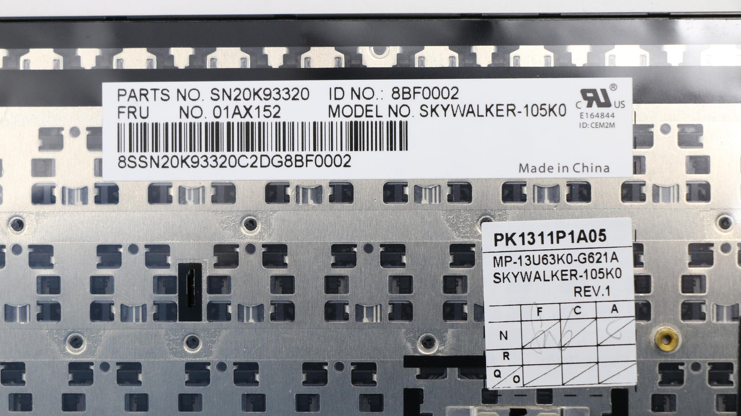 Lenovo Skywalkerkbd,Kr,Cny - 01AX152