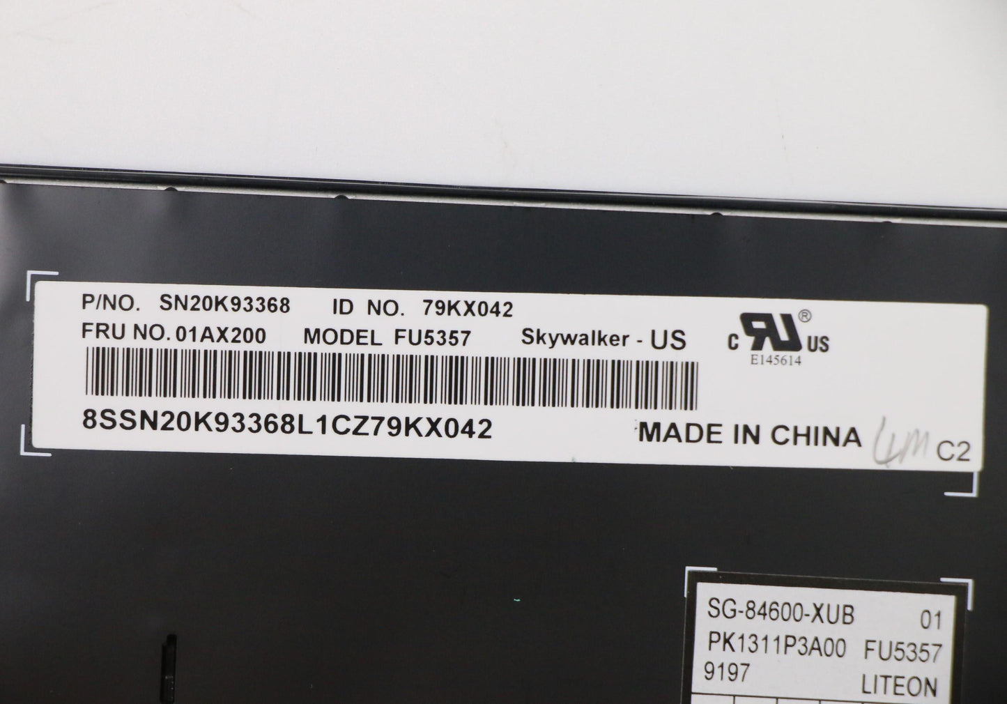 Lenovo Skywalkerkbd,Us,Ltn - 01AX200