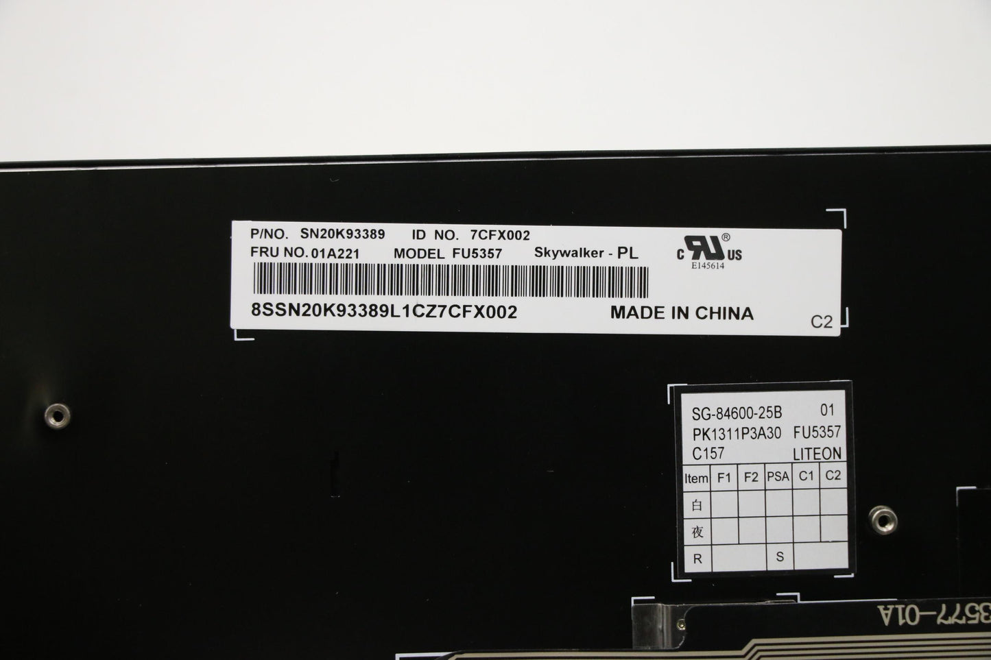 Lenovo Skywalkerkbd,Pl,Ltn - 01AX221