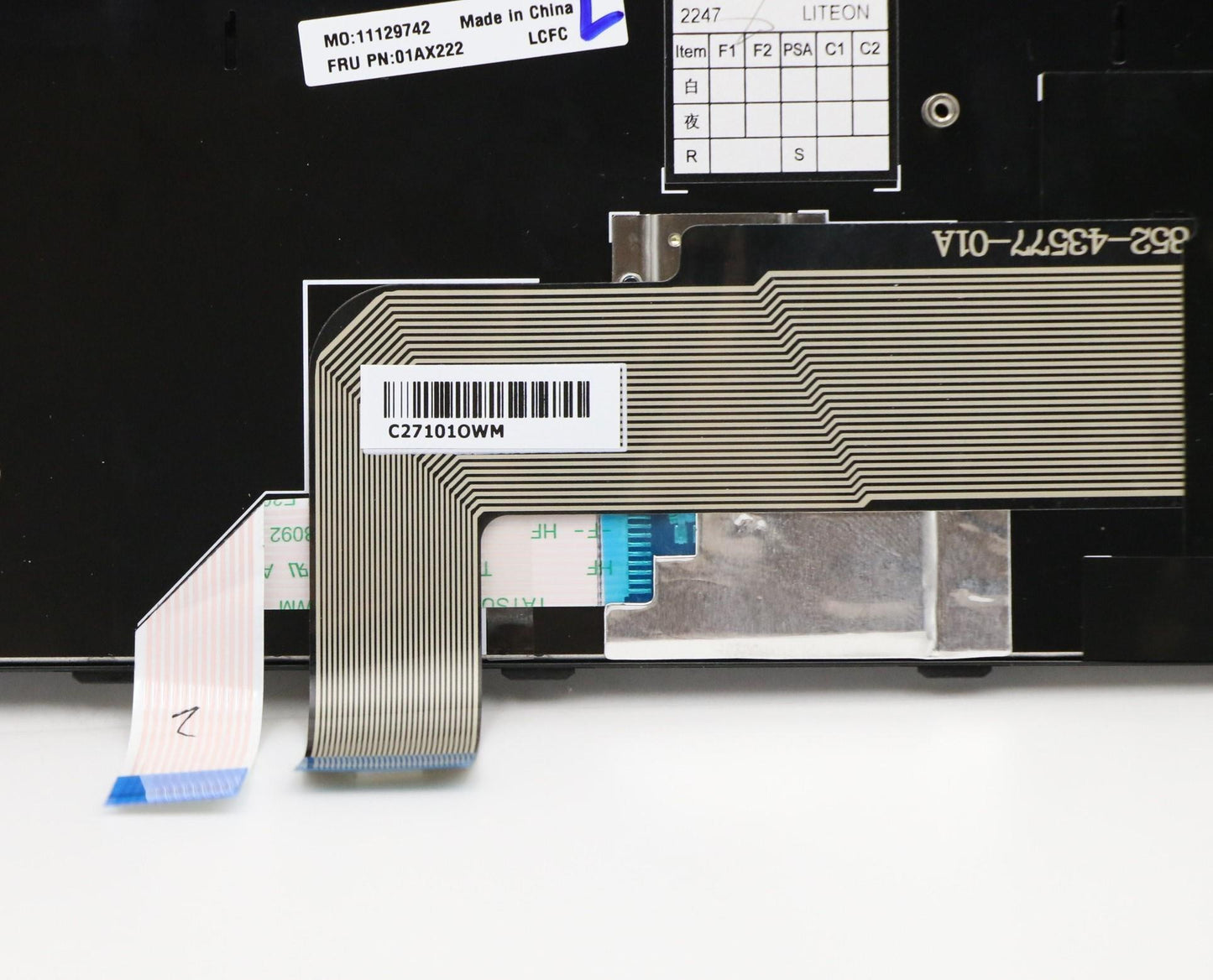 Lenovo Skywalkerkbd,Pt,Ltn - 01AX222