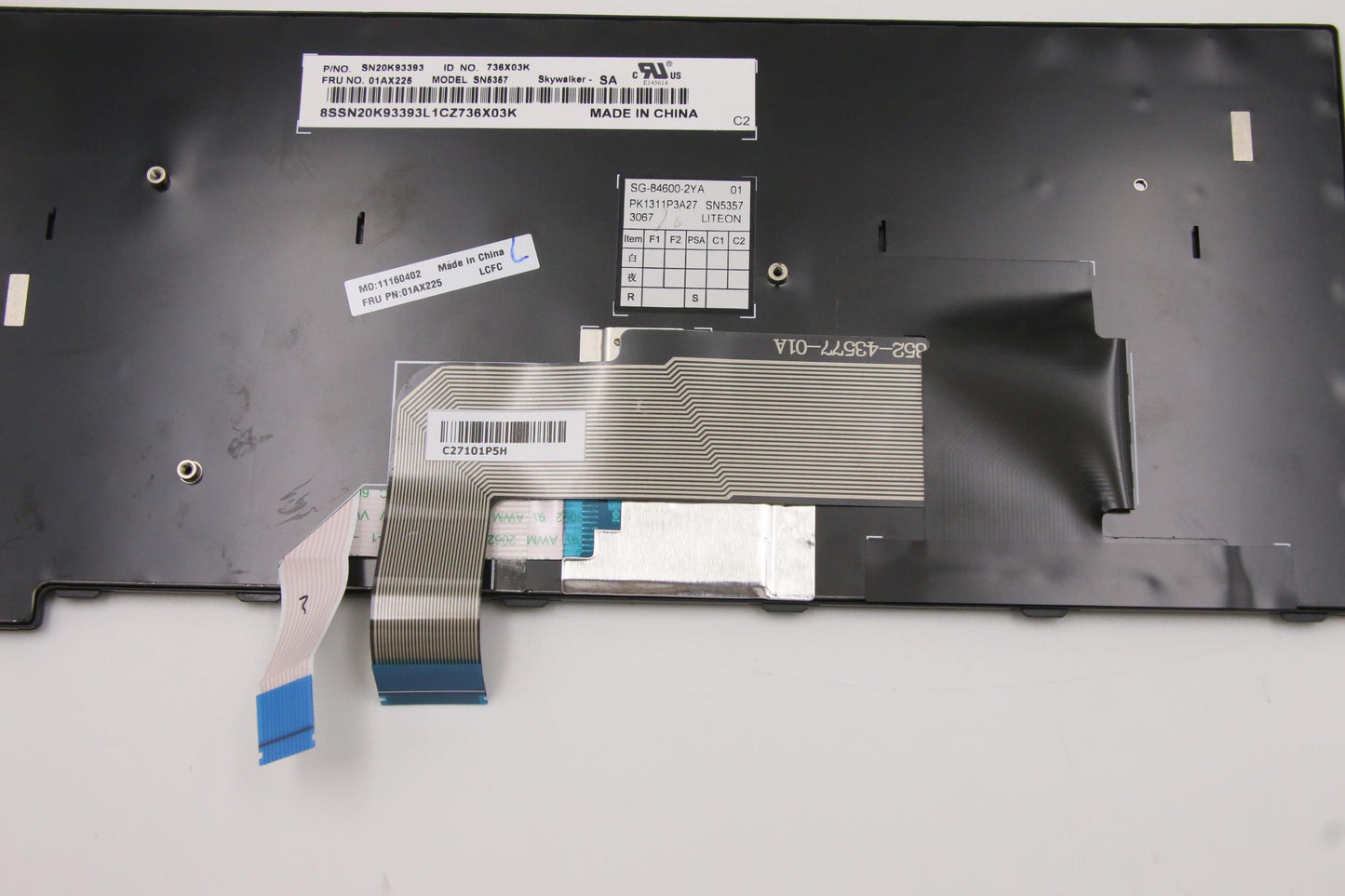 Lenovo Skywalkerkbd,Si,Ltn - 01AX225
