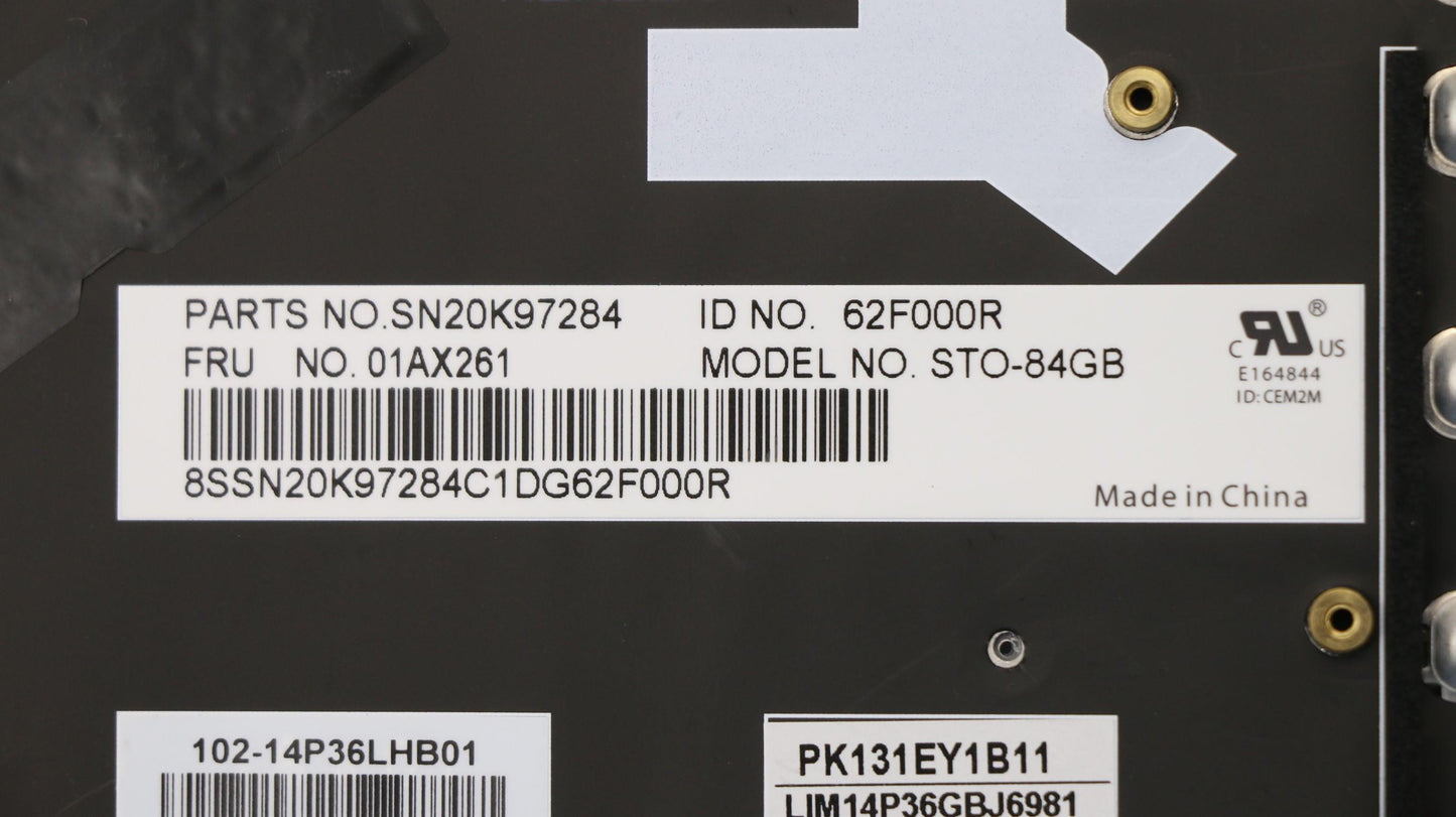 Lenovo Ki Keyboards Internal - 01AX261