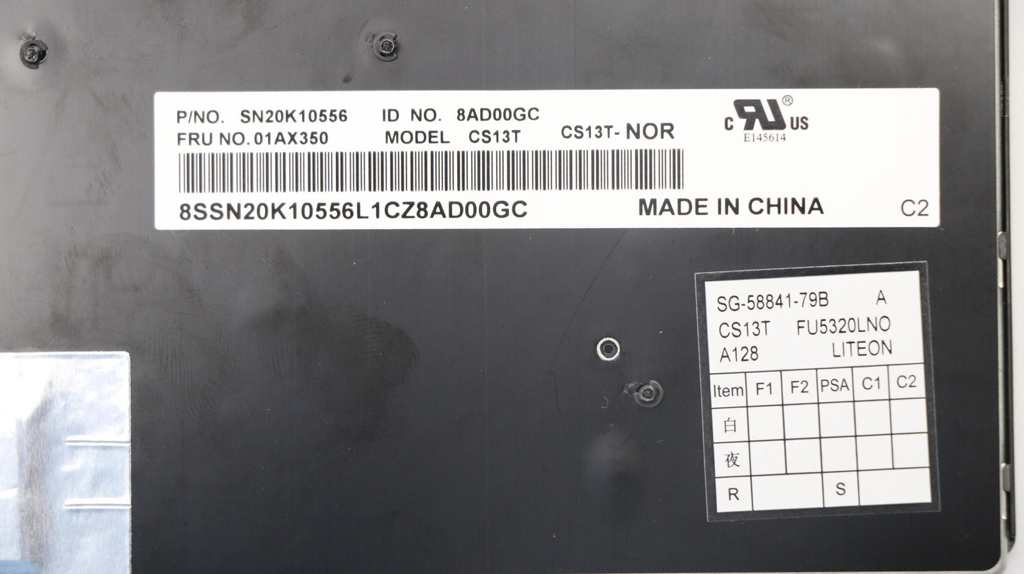 Lenovo Ki Keyboards Internal - 01AX350