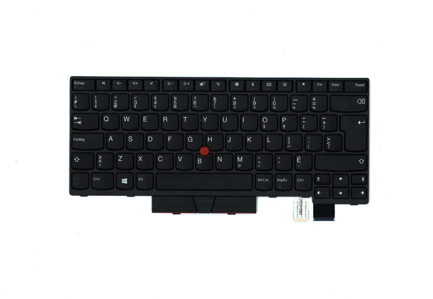 Lenovo (01AX366) Internal Keyboard, Canadian French 058, Non-Backlit