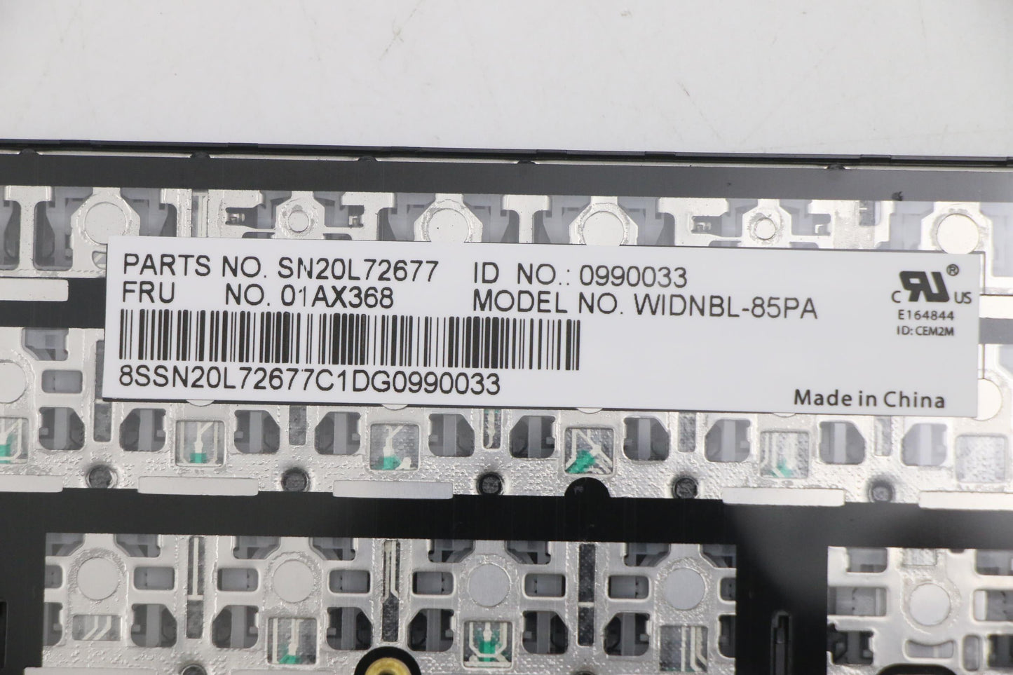 Lenovo Ct470 Keyboard Br Chy - 01AX368