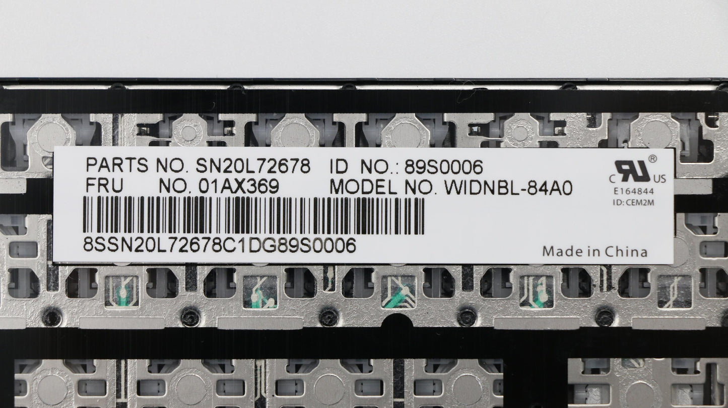 Lenovo Windu Keyboard, Ara, Chy - 01AX369