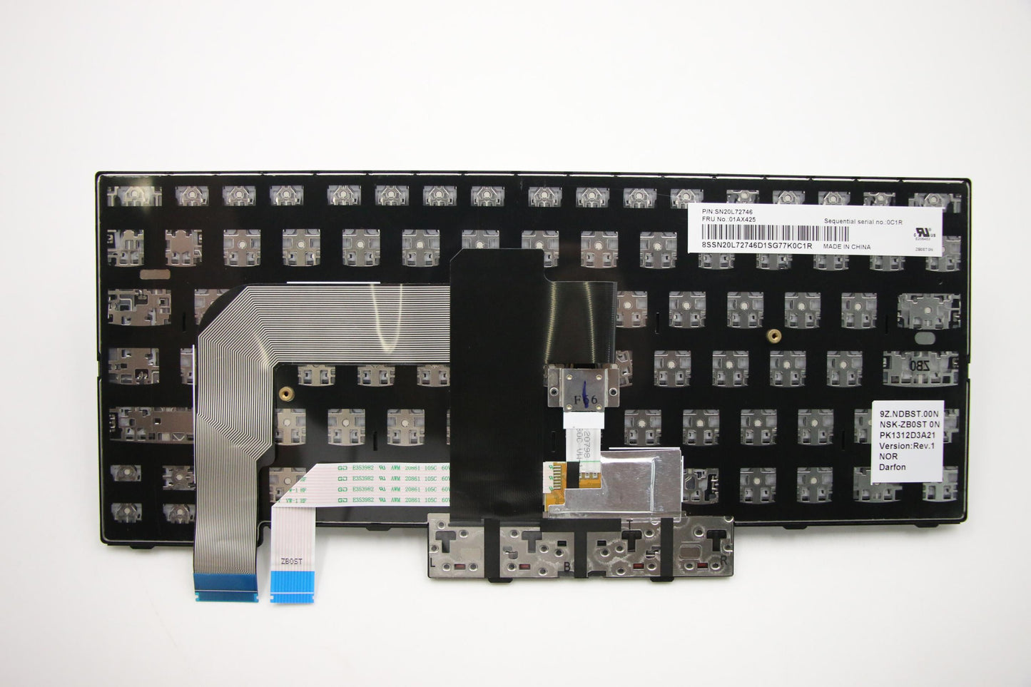 Lenovo Ct470 Keyboard No Dfn - 01AX425