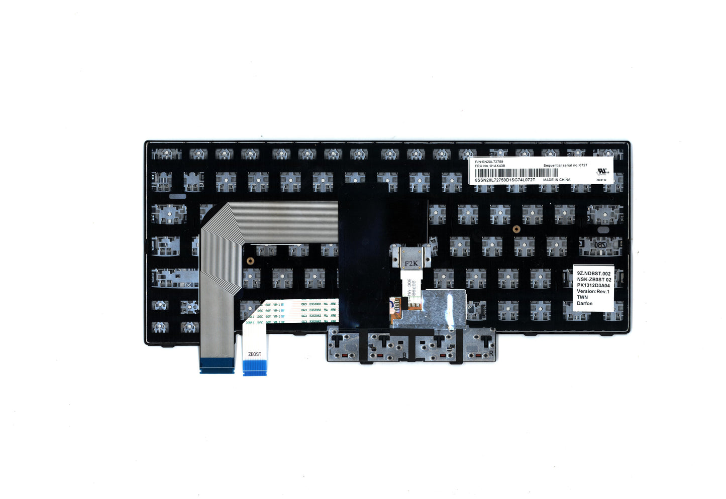 Lenovo Windu Keyboard, Tw, Dfn - 01AX438