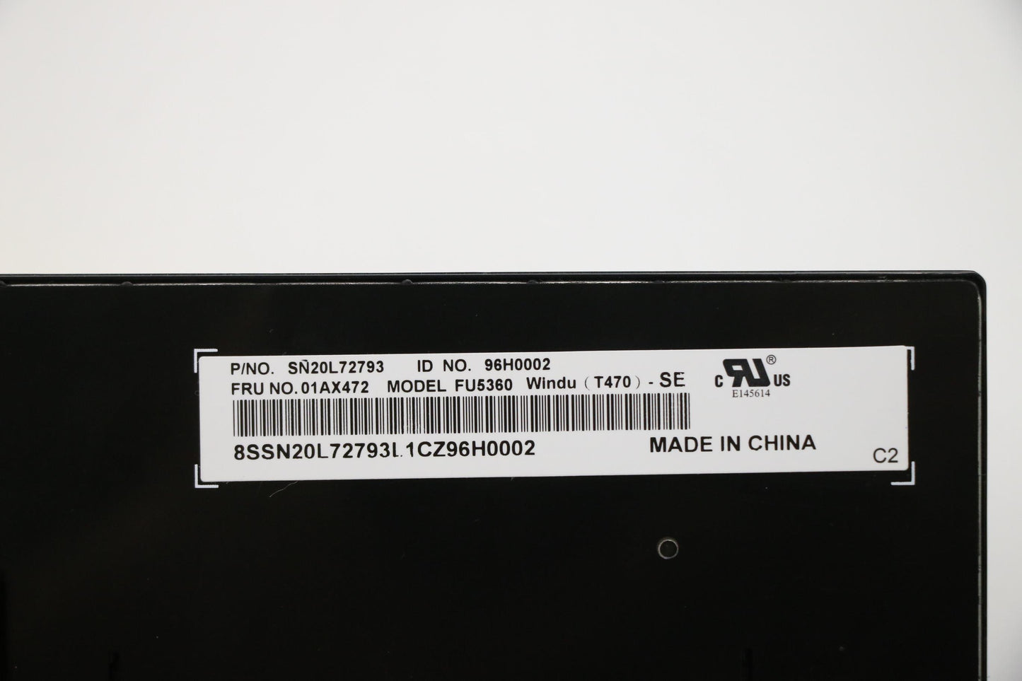 Lenovo Ct470 Keyboard Se Ltn - 01AX472