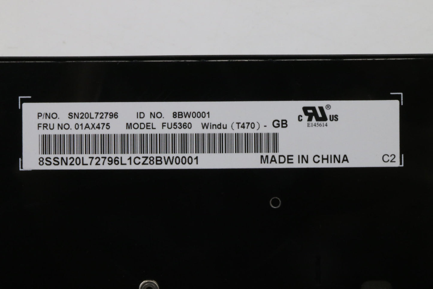 Lenovo Ct470 Keyboard Gb Ltn - 01AX475