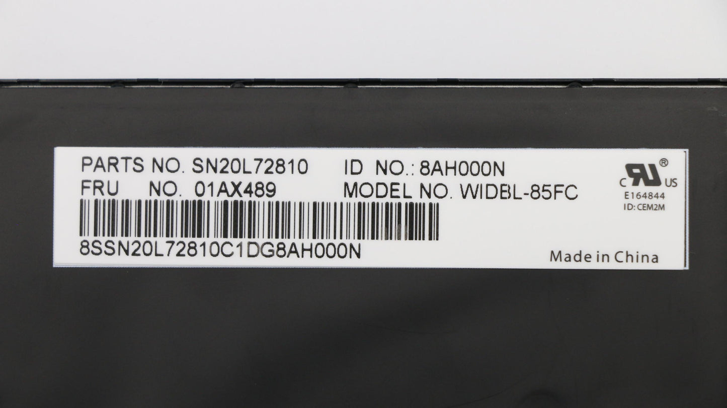 Lenovo Ct470 Keyboard Cfr Chy Bl - 01AX489