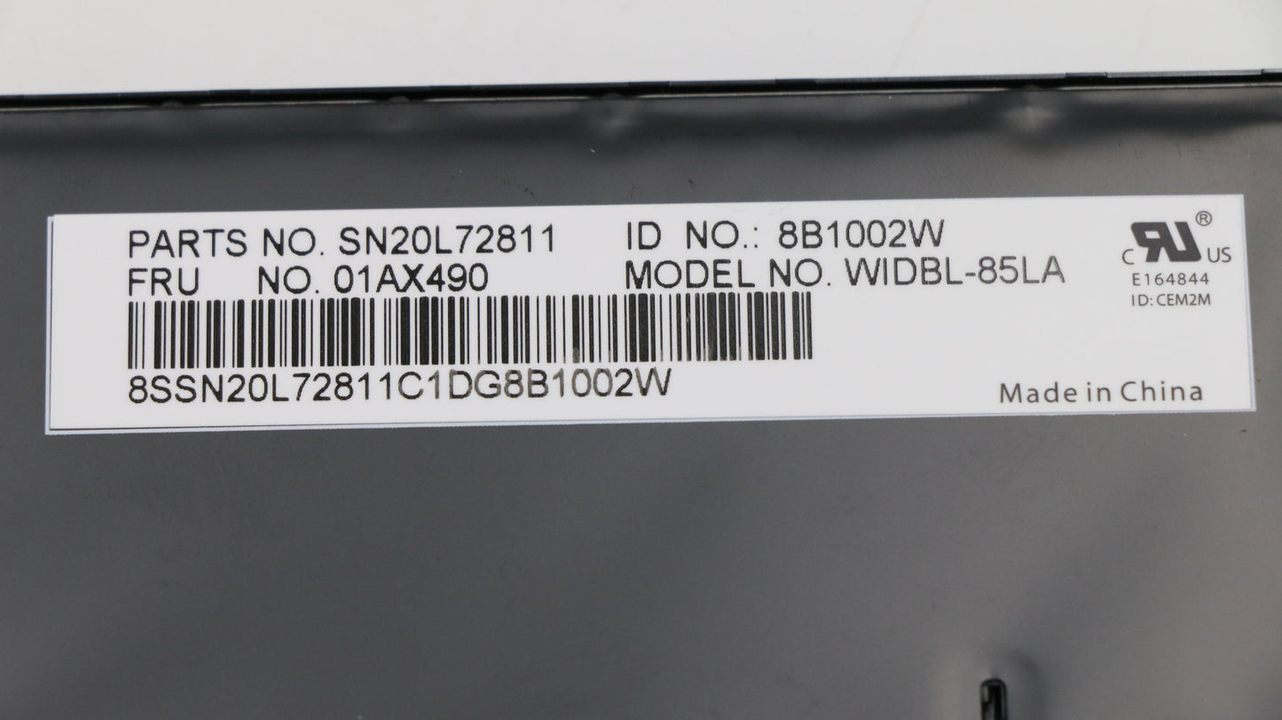 Lenovo Windu Keyboard, Las, Chy Bl - 01AX490