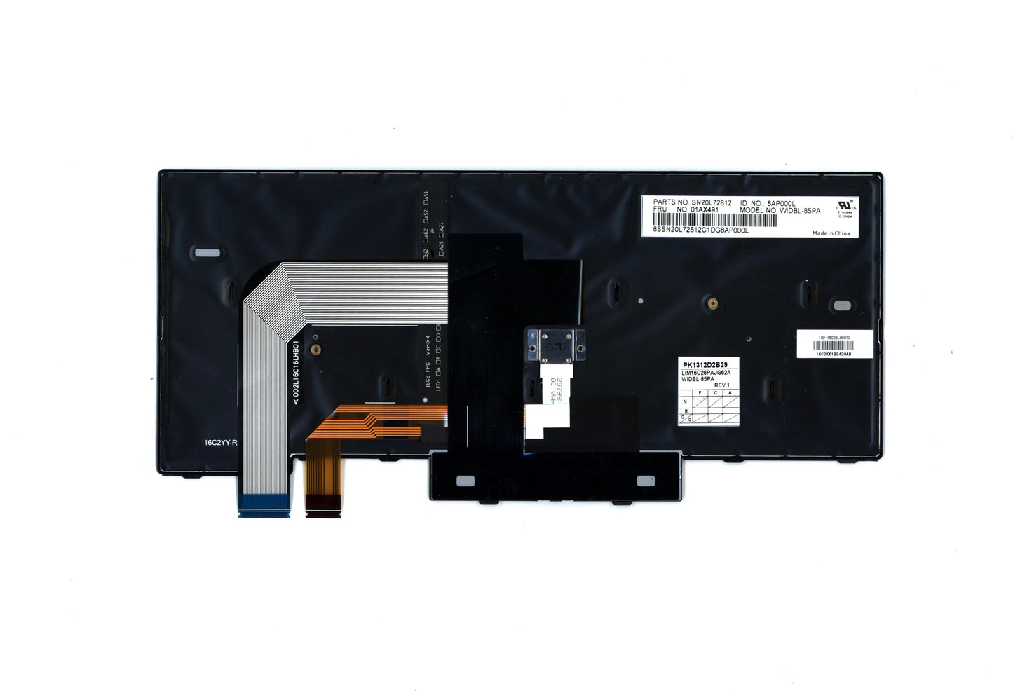 Lenovo Ct470 Keyboard Br Chy Bl - 01AX491
