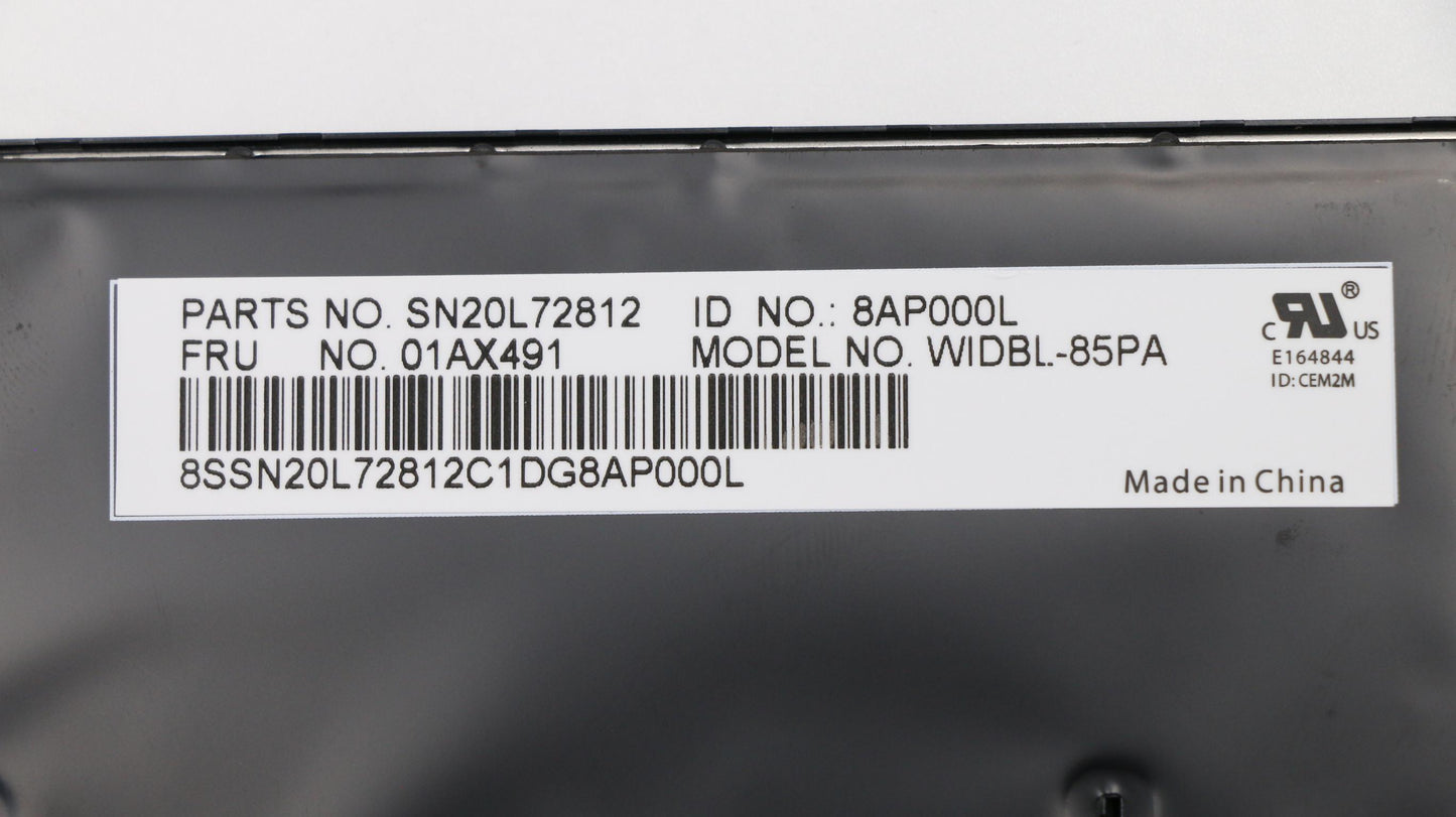 Lenovo Ct470 Keyboard Br Chy Bl - 01AX491