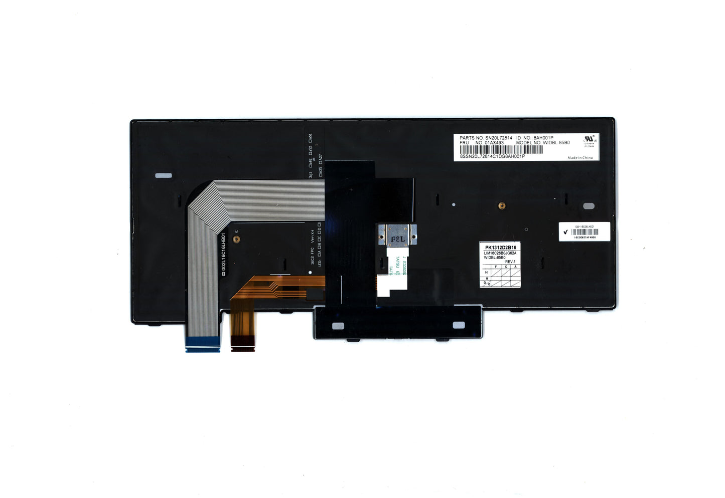 Lenovo Ct470 Keyboard Be Chy Bl - 01AX493