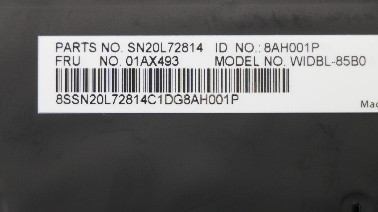 Lenovo Ct470 Keyboard Be Chy Bl - 01AX493