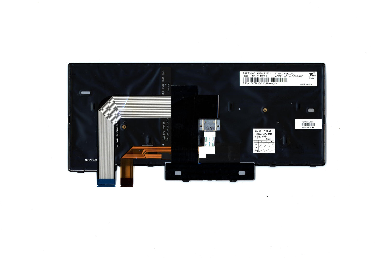Lenovo Ct470 Keyboard Il Chy Bl - 01AX501