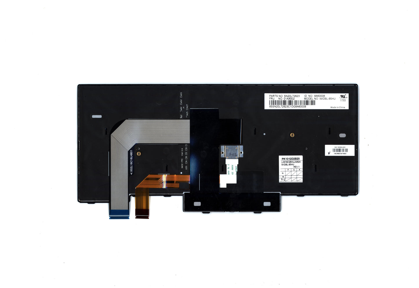 Lenovo Ct470 Keyboard Hu Chy Bl - 01AX502