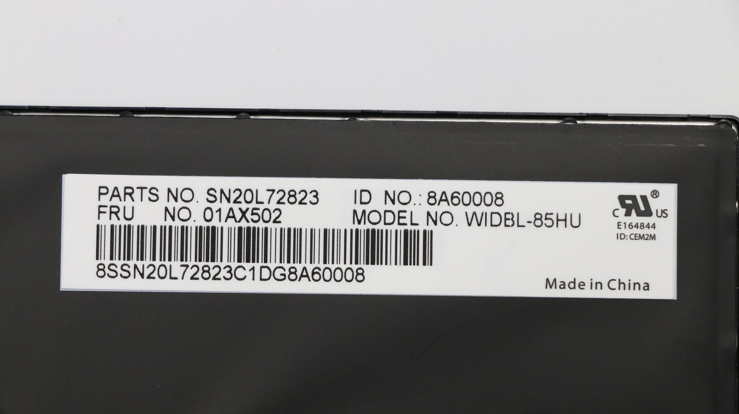 Lenovo Ct470 Keyboard Hu Chy Bl - 01AX502