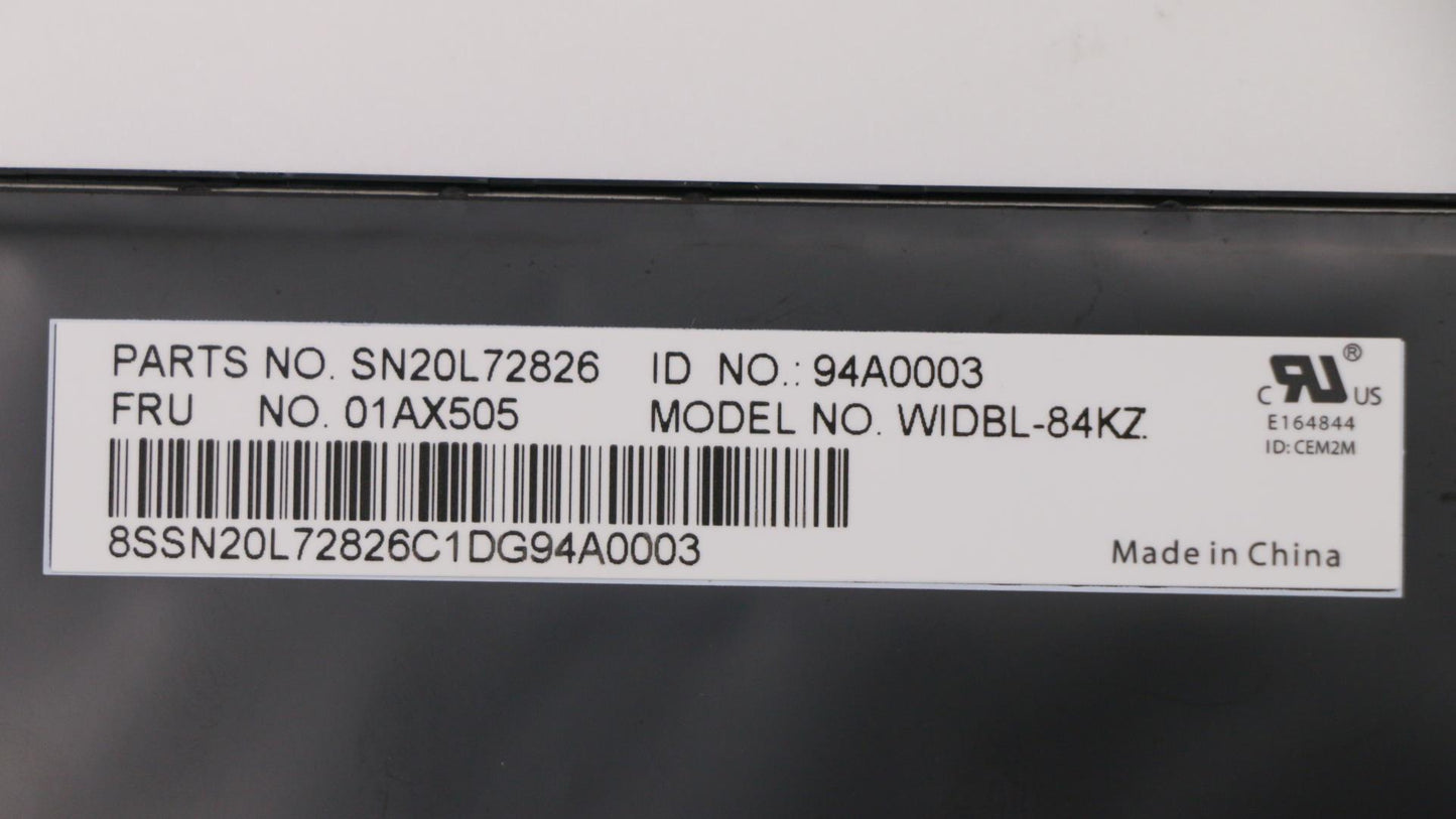 Lenovo Ct470 Keyboard Kz Chy Bl - 01AX505