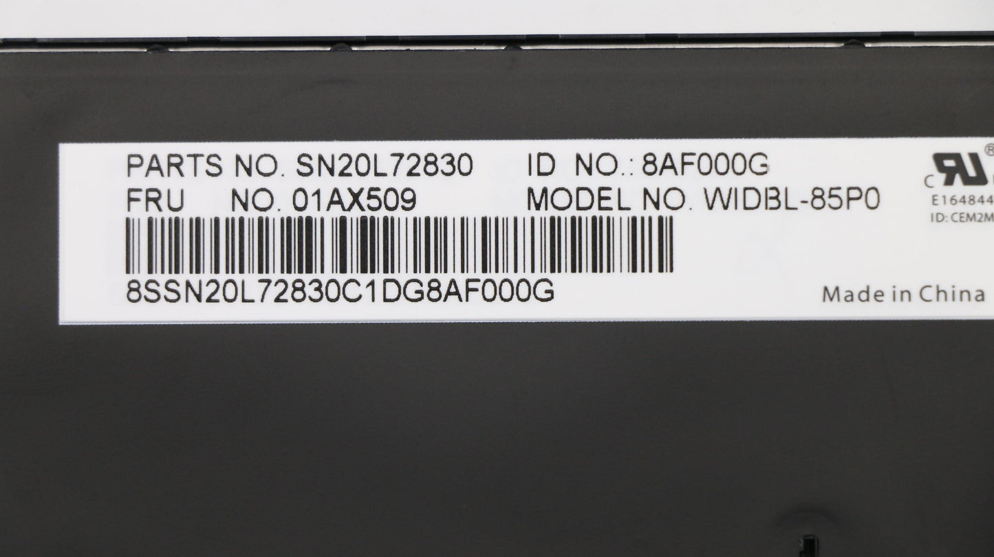 Lenovo Ct470 Keyboard Pt Chy Bl - 01AX509