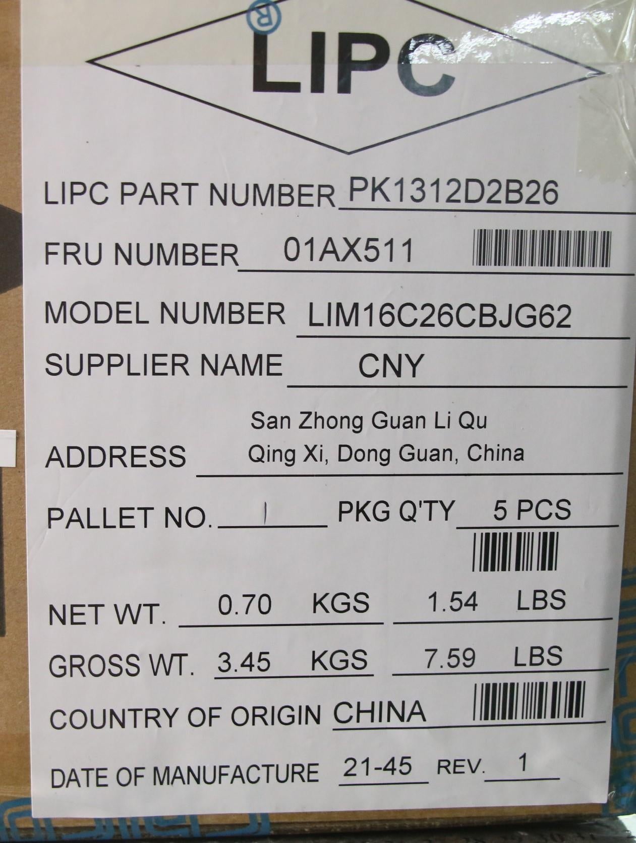 Lenovo Ct470 Keyboard Sk Chy Bl - 01AX511