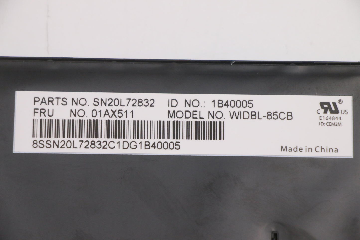Lenovo Ct470 Keyboard Sk Chy Bl - 01AX511