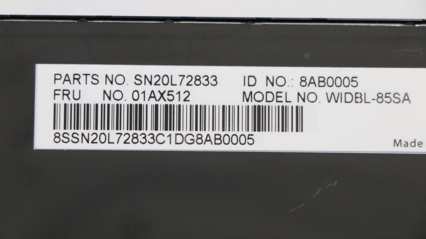 Lenovo Ct470 Keyboard Si Chy Bl - 01AX512
