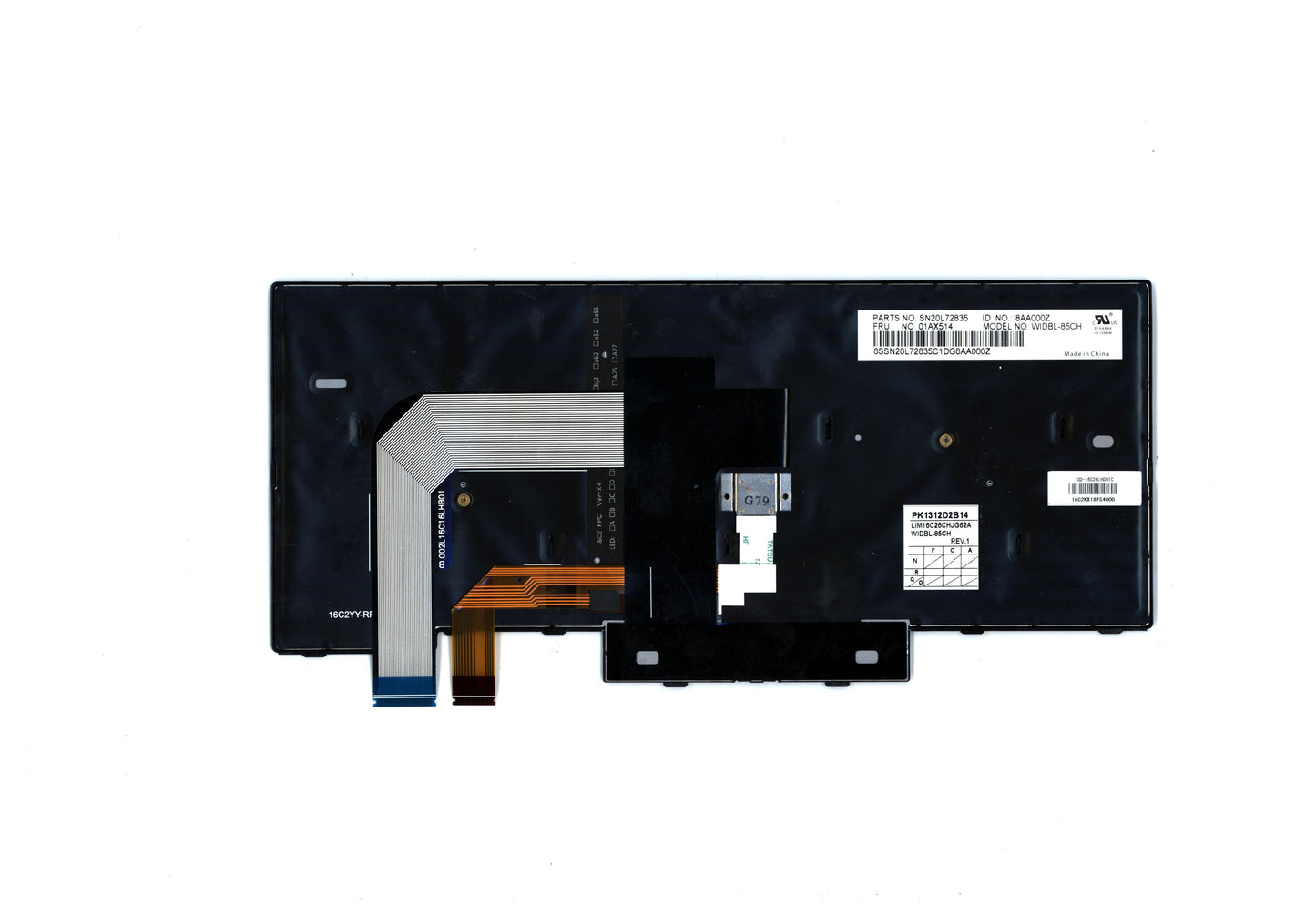 Lenovo Ct470 Keyboard Ch Chy Bl - 01AX514