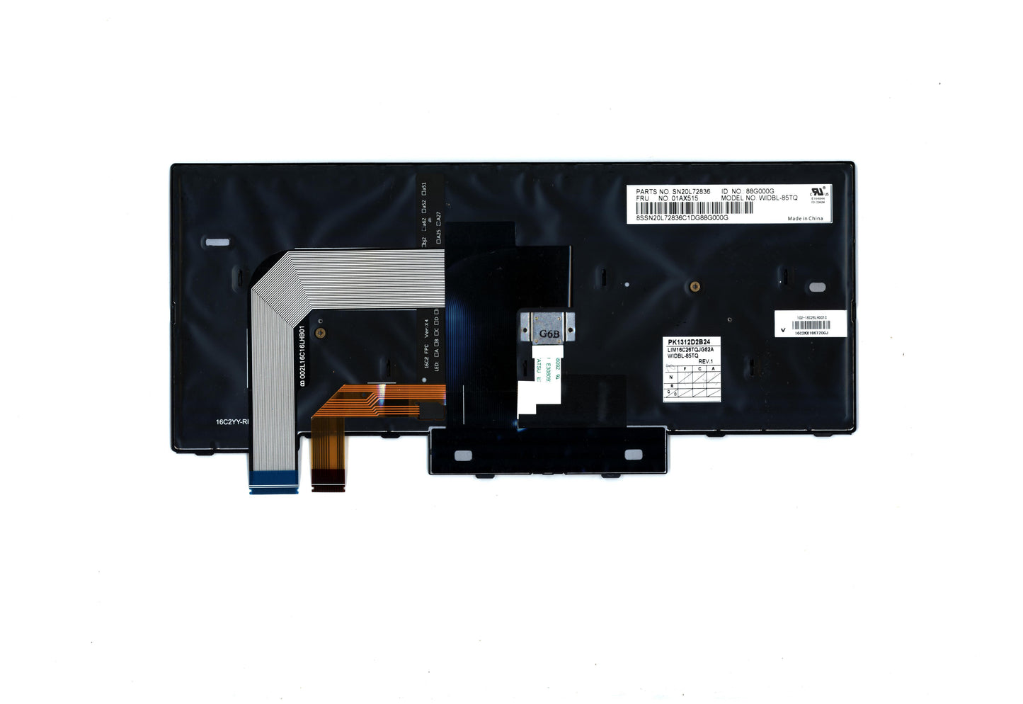 Lenovo Ct470 Keyboard Tr Chy Bl - 01AX515