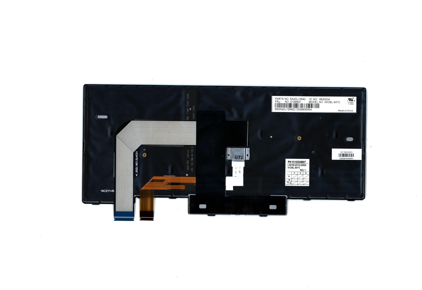 Lenovo Ct470 Keyboard Th Chy Bl - 01AX521