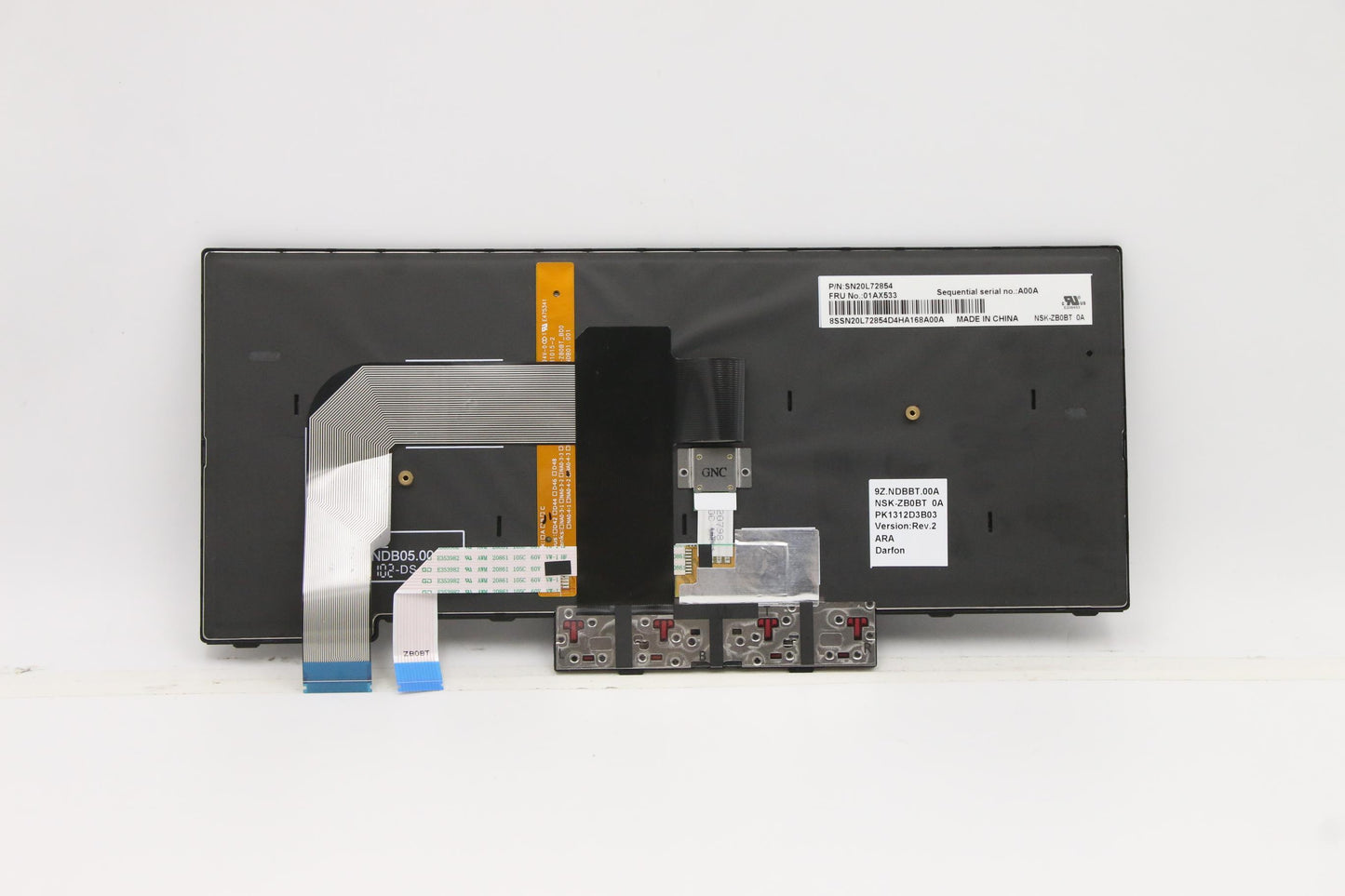 Lenovo Ct470 Keyboard Ara Dfn Bl - 01AX533