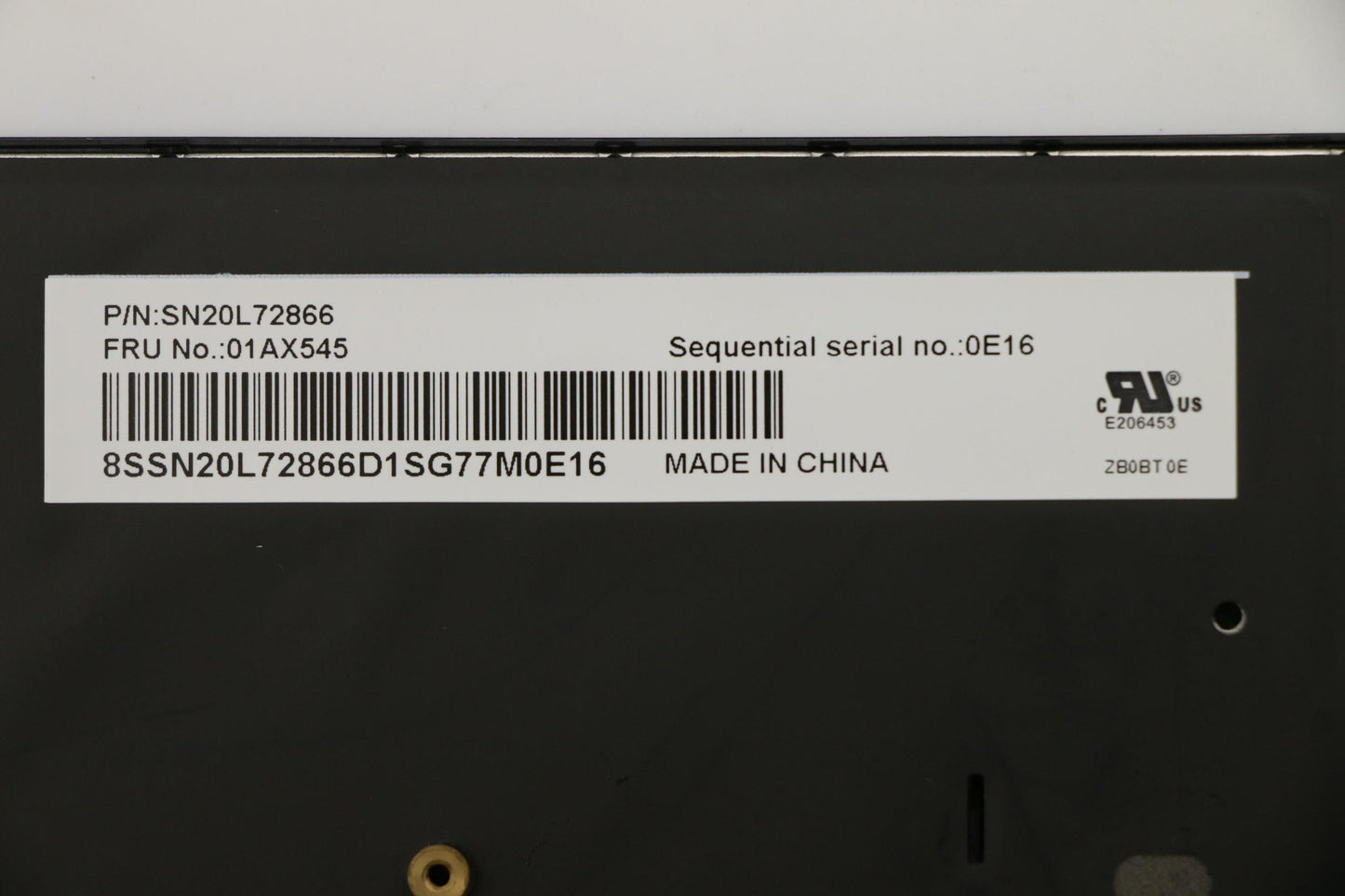 Lenovo Ct470 Keyboard It Dfn Bl - 01AX545