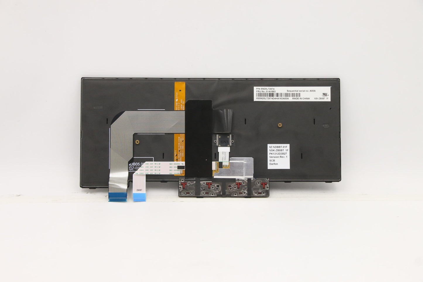 Lenovo Ct470 Keyboard Si Dfn Bl - 01AX553