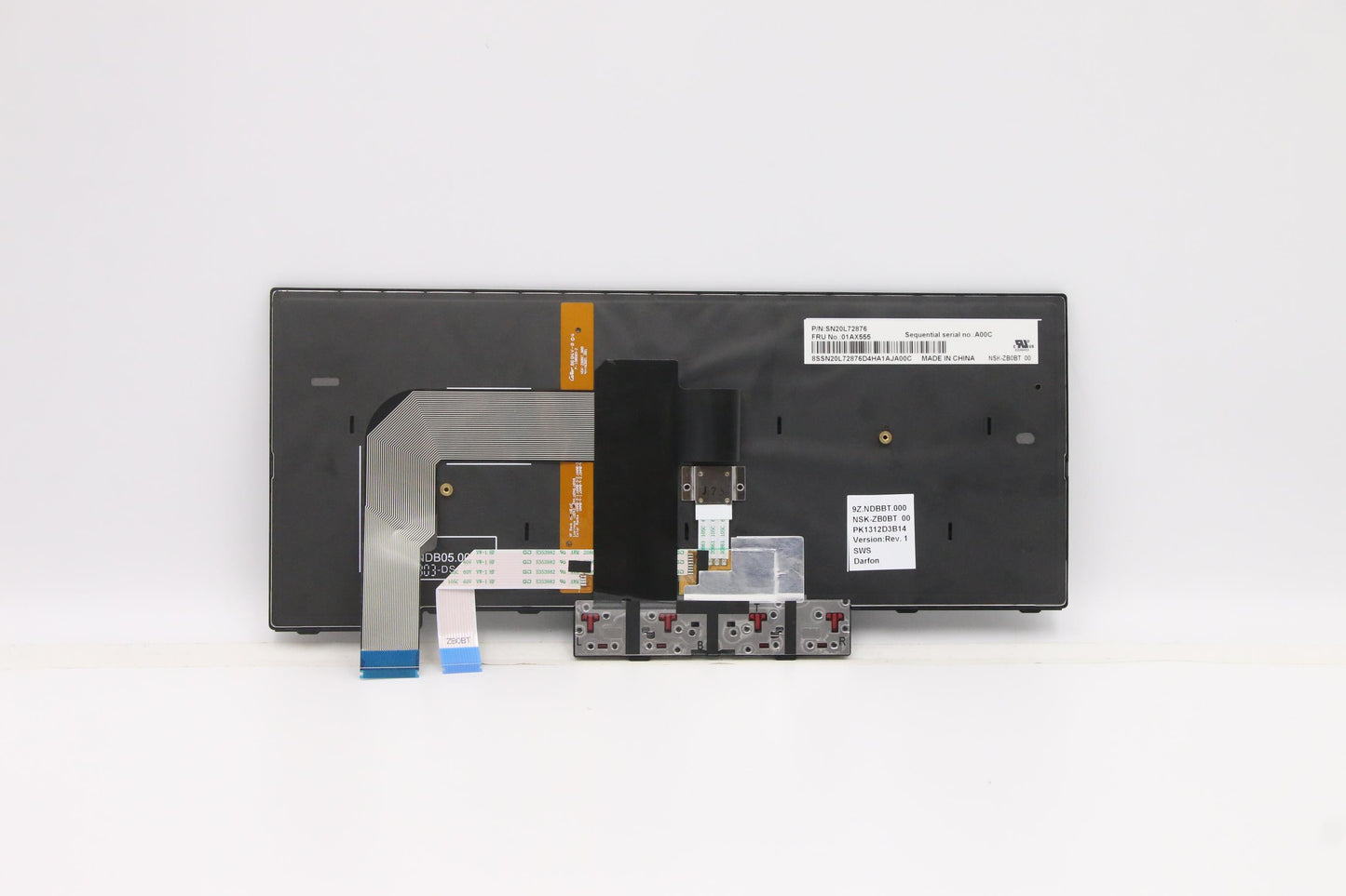 Lenovo Ct470 Keyboard Ch Dfn Bl - 01AX555
