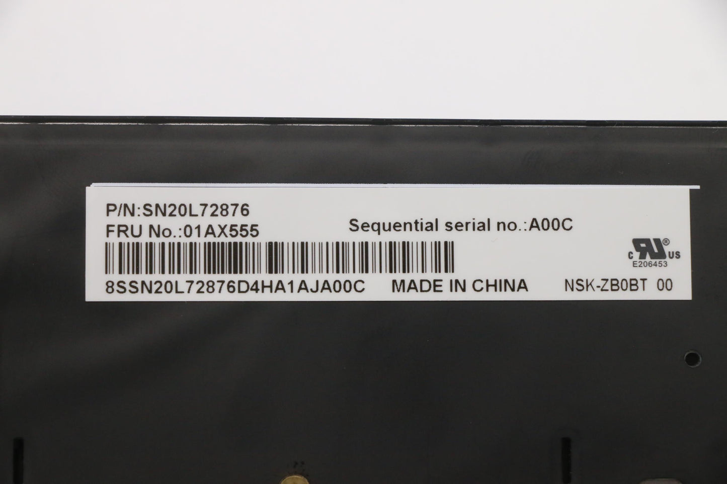 Lenovo Ct470 Keyboard Ch Dfn Bl - 01AX555