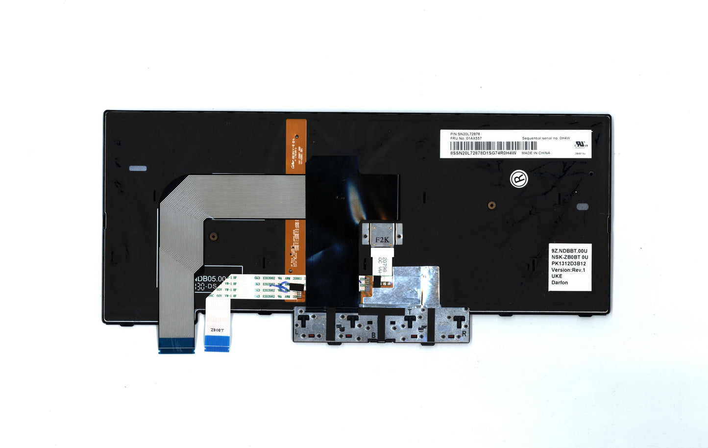 Lenovo Ct470 Keyboard Gb Dfn Bl - 01AX557