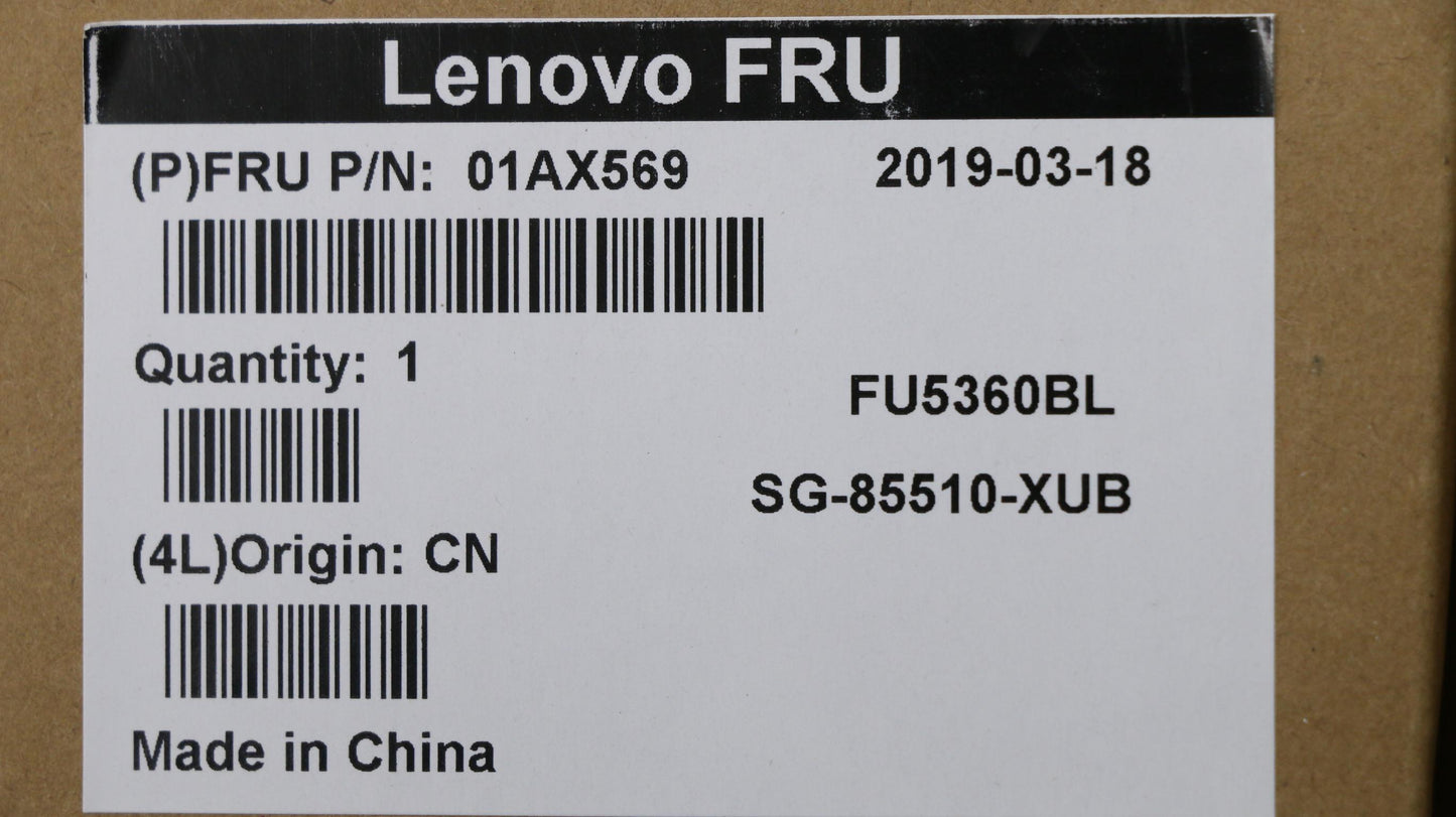 Lenovo Ct470 Keyboard Us Ltn Bl - 01AX569