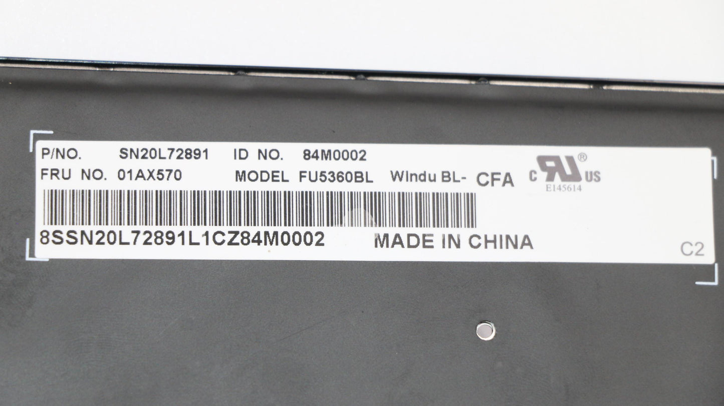 Lenovo Ct470 Keyboard Cfa Ltn Bl - 01AX570