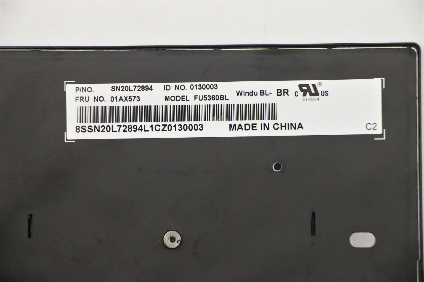Lenovo Ct470 Keyboard Br Ltn Bl - 01AX573