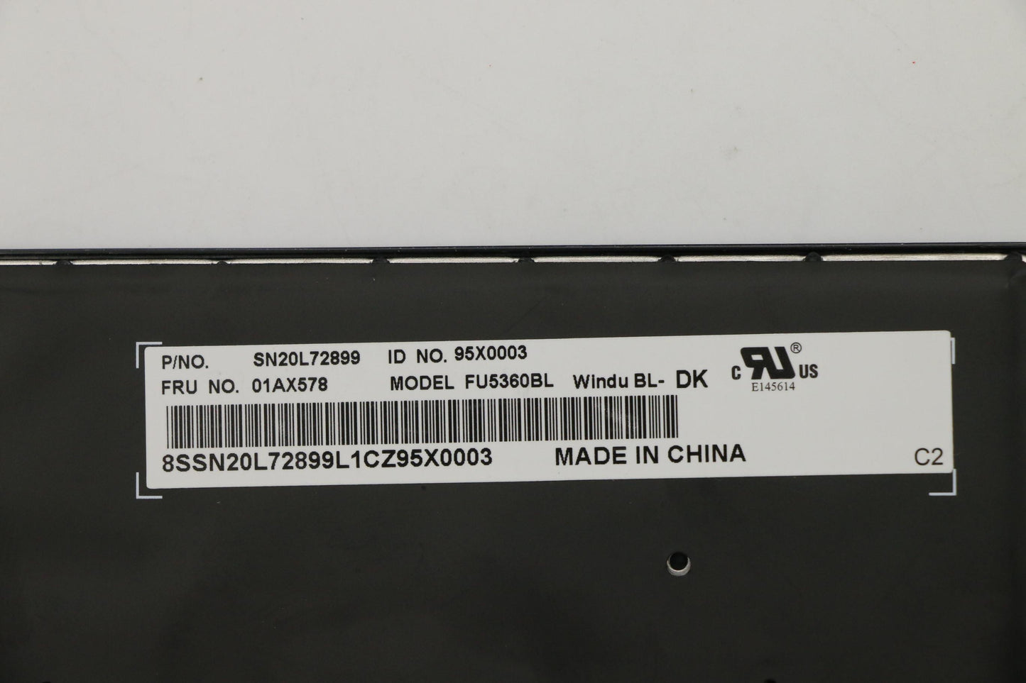 Lenovo Ct470 Keyboard Dk Ltn Bl - 01AX578
