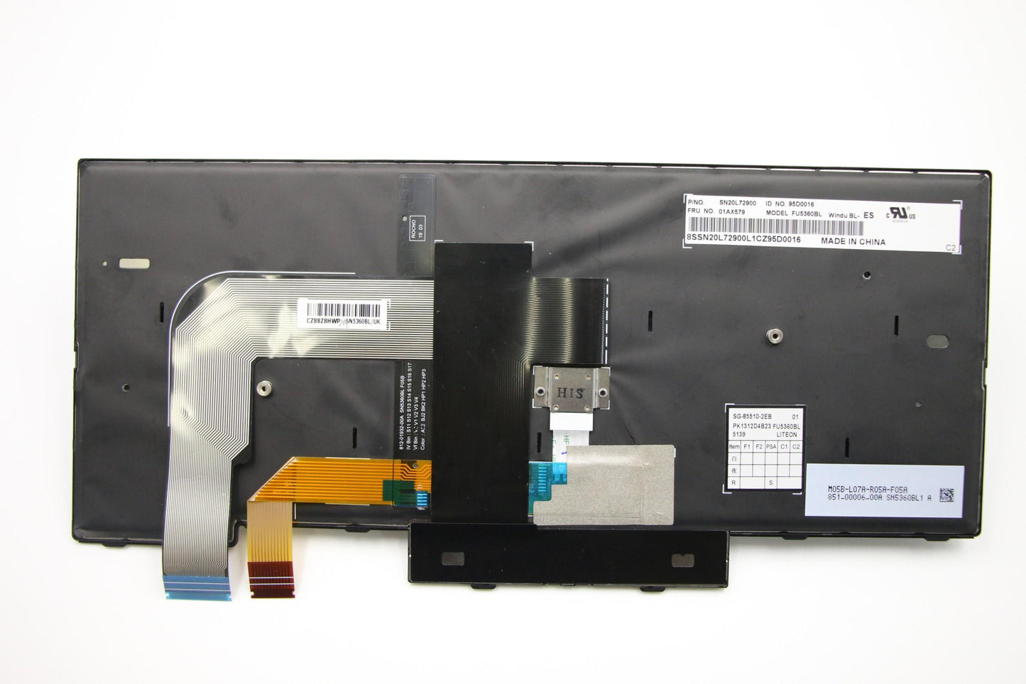 Lenovo Ct470 Keyboard Es Ltn Bl - 01AX579