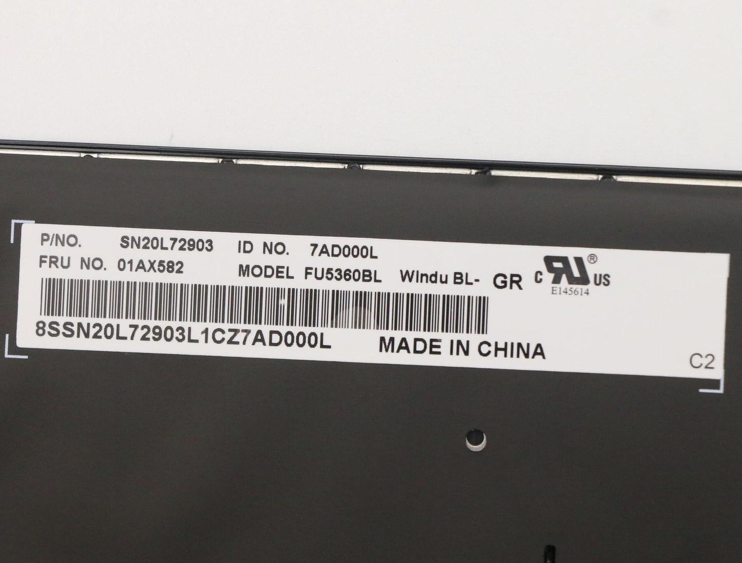 Lenovo Ct470 Keyboard Gr Ltn Bl - 01AX582