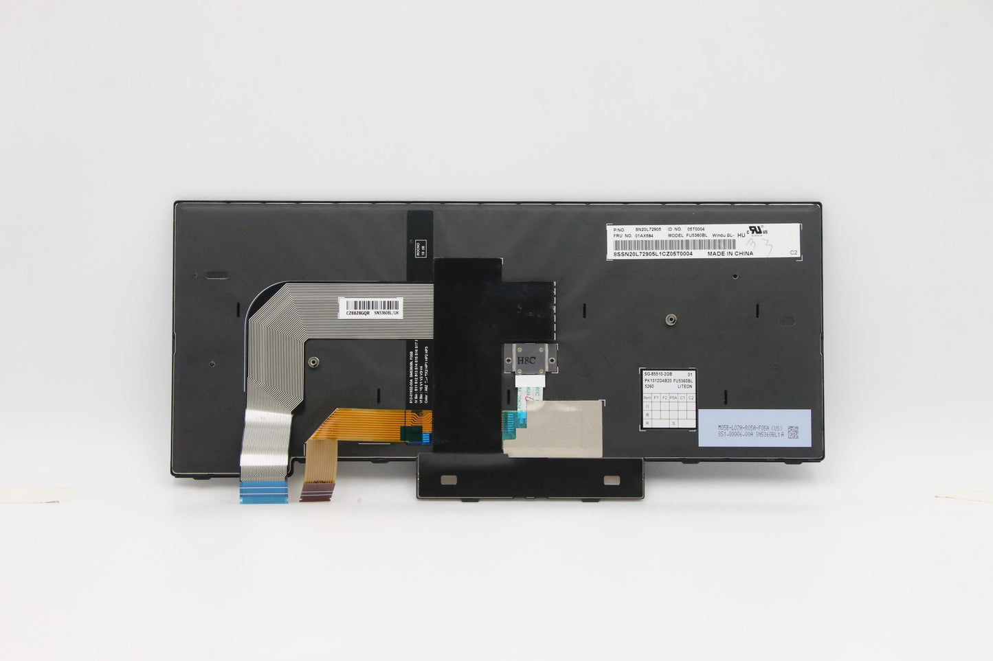 Lenovo Ct470 Keyboard Hu Ltn Bl - 01AX584