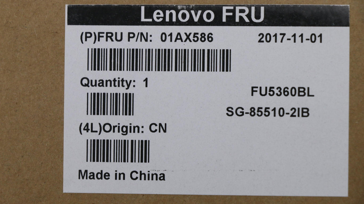 Lenovo Ct470 Keyboard It Ltn Bl - 01AX586