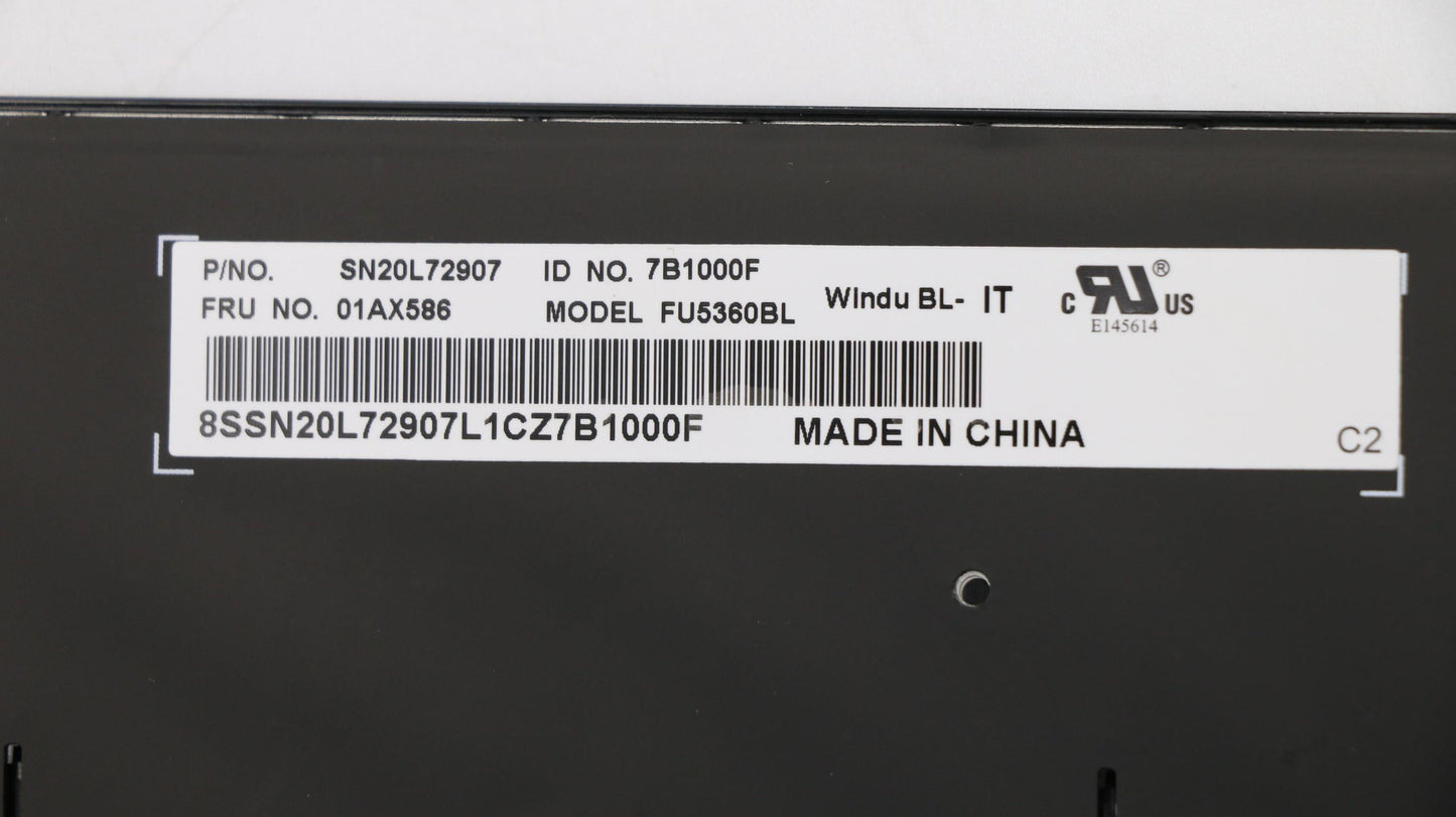 Lenovo Ct470 Keyboard It Ltn Bl - 01AX586