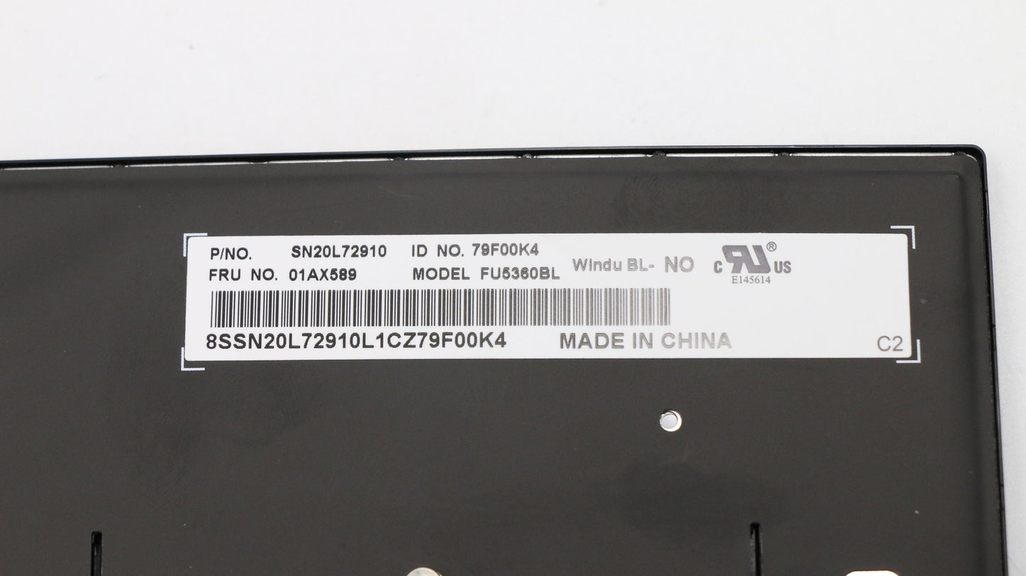 Lenovo Ct470 Keyboard No Ltn Bl - 01AX589